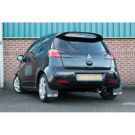 ligne d\'&eacute;chappement inox Mitsubishi Colt CZT (avec interm&eacute;diaire)