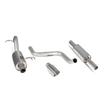 ligne d\'&eacute;chappement inox Mitsubishi Colt CZT (avec interm&eacute;diaire)