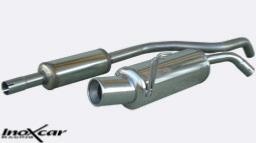 Ligne d\'�chappement inox Mitsubishi Colt CZT 1,5l Turbo