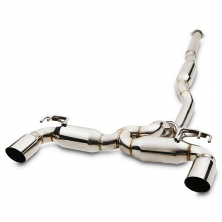 Ligne d\'échappement inox Mitsubishi Lancer EVO X