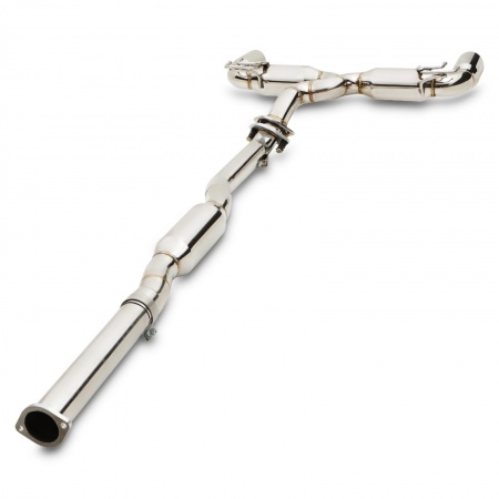 Ligne d\'échappement inox Mitsubishi Lancer EVO X