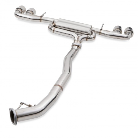 Ligne d\'échappement inox Nissan GTR R35
