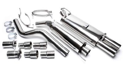Ligne d\'échappement inox Opel astra F / Kadett E cabriolet