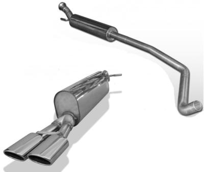 Ligne d\'�chappement inox Peugeot 308 CC 1,6l THP