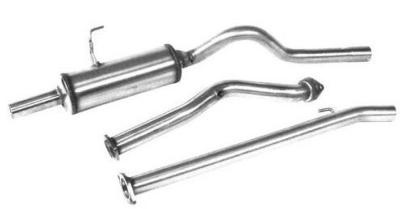 Ligne d\'�chappement inox Renault Clio 3 RS