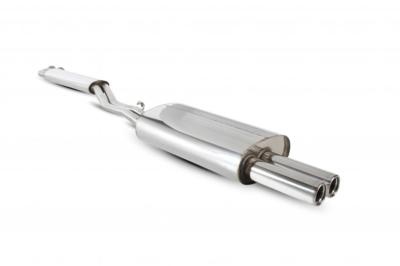 Ligne d\'�chappement inox Scorpion - BMW 325i E30 ph1