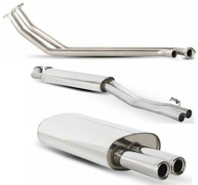 Ligne d\'�chappement inox Scorpion - BMW 325i E30 ph2