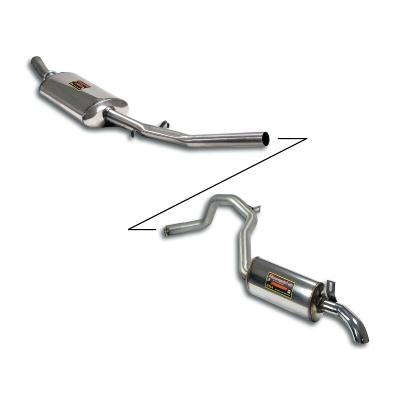 Ligne d\'�chappement inox Supersprint Alfa Romeo GTV 1,6l / 1,8l / 2,0l