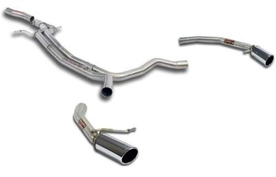 Ligne d\'�chappement inox Supersprint Audi A6 C7 2,0L TDI 177cv / 190cv