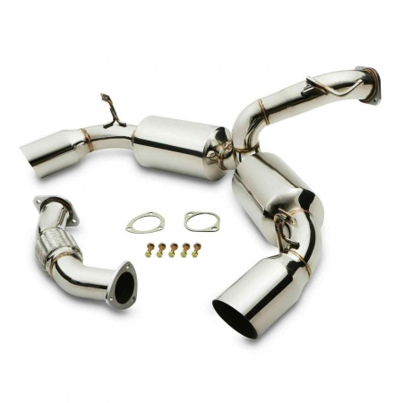 Ligne d\'échappement inox Toyota MR2 Turbo