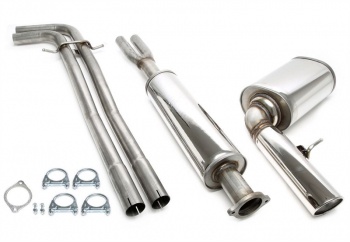 Ligne d\'&eacute;chappement inox Volvo V70 (2 roues motrices)