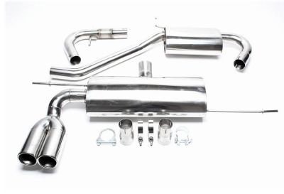 Ligne d\'�chappement inox vw Golf  5 / Audi A3 8P