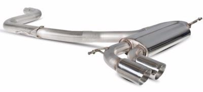 Ligne d\'�chappement inox VW Golf 5 GTI 2,0l TFSI (sans interm�diaire)
