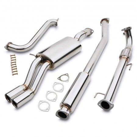 Ligne d\'échappement inox VW Polo 6R 1,2L