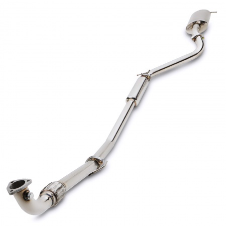 Ligne d\'échappement inox VW Polo 6R 1,2L