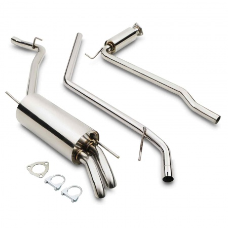 ligne d\'échappement inox VW Transporter T4 long