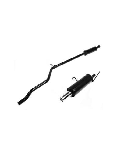 Ligne d\'�chappement sport Peugeot 206 1,6l 16v
