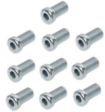 Lot de 10 vis courtes M14x150 pour cales de changement d\'entraxe 15mm