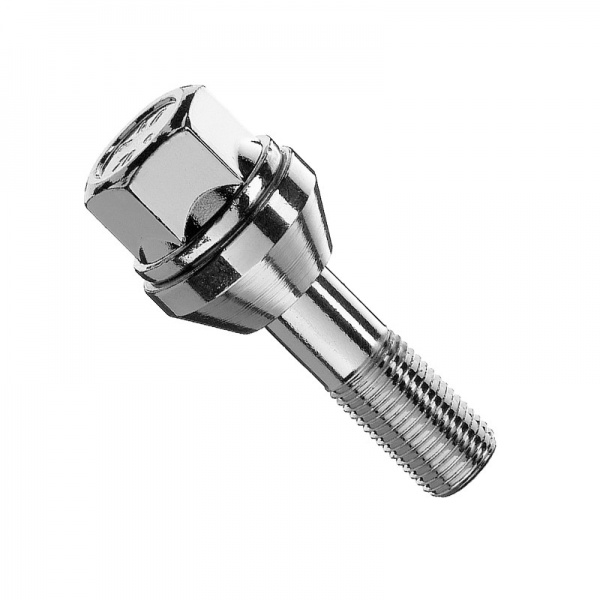 Lot de 10 vis de roue excentriques M12x150 longueur filetage 35mm pour changement d\'entraxe