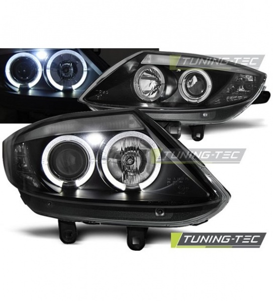 Phares Angel eyes black BMW Z4 E85 E86 2002-2008