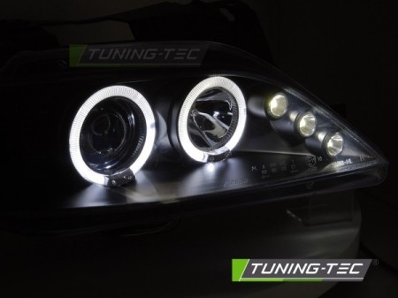 Phares Angel eyes black Citroen Xsara 1997-2000