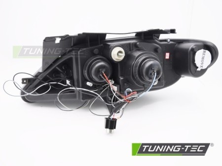 Phares Angel eyes black Citroen Xsara 1997-2000