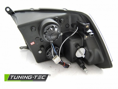 Phares avant &agrave; fond noir Dodge Ram 2009-2018