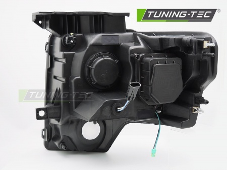 Phares avant &agrave; fond noir Ford F150 2008-2014 (v2)