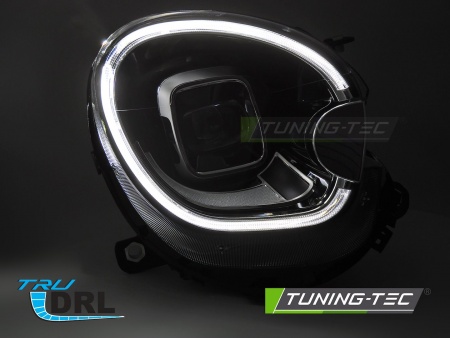 Phares avant &agrave; fond noir Mini Countryman R60, Paceman R61