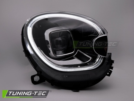 Phares avant &agrave; fond noir Mini Countryman R60, Paceman R61