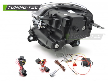 Phares avant &agrave; fond noir Mini Countryman R60, Paceman R61