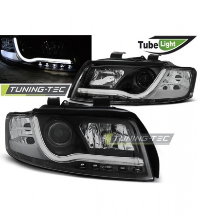 Phares avant LED black Audi A4 B6