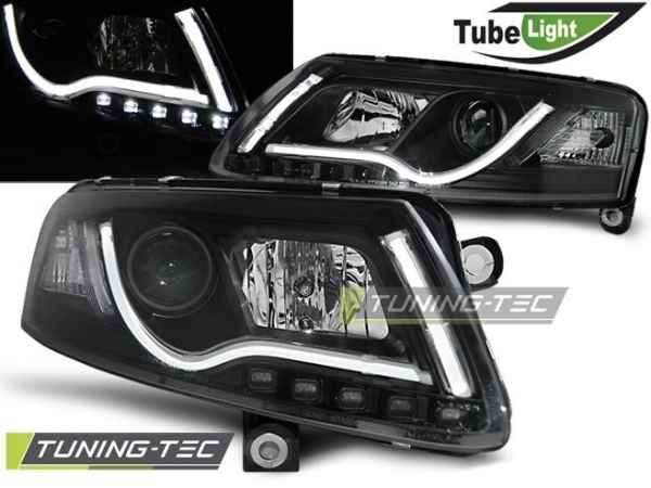 Phares avant LED black Audi A6 C6