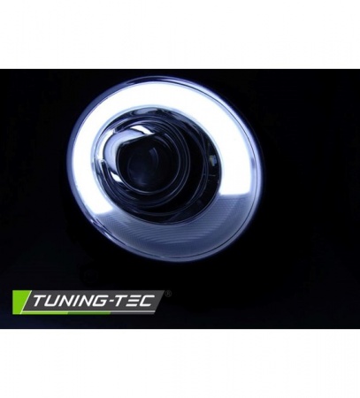 Phares LED Round eyes Mini Cooper R55, R56, R57, R58