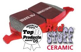 Plaquettes de frein arri�re EBC Red stuff pour Audi S5 type B8