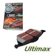Plaquettes de frein arri�re EBC Ultimax pour Lancia Delta HF Integrale 8v + 16v