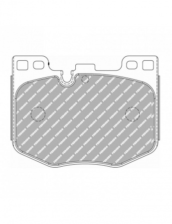 Plaquettes de frein avant Ferodo DS2500 pour Bmw s&eacute;rie 3 G20 / s&eacute;rie 4 G22