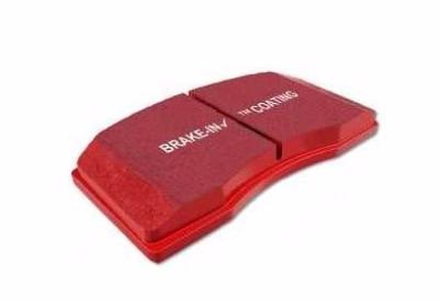 Plaquettes de frein EBC red pour �triers Hi-Spec 4 pistons
