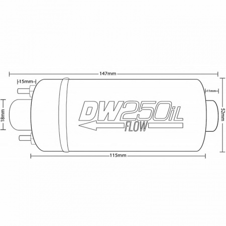 Pompe &agrave; essence externe Deatschwerk DW250iL 250lh