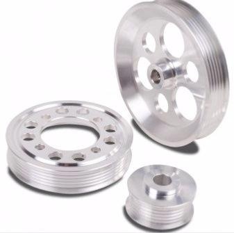 Poulies alu all�g�es pour Toyota Supra mk4 Bi-turbo