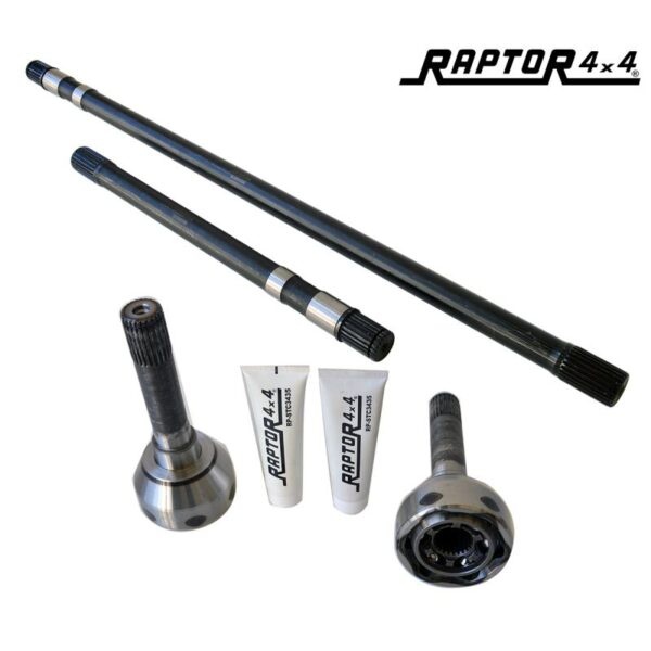 RAPTOR4x4 Kit de demi-arbres et joints homocin�tiques renforc�s pour Land Rover sans ABS (� partir du moteur 300Tdi) COMMANDE SP