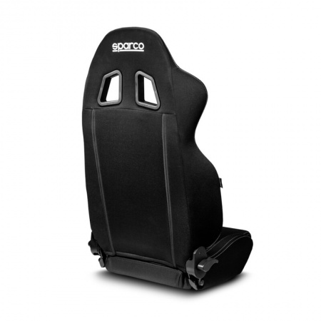 Si&egrave;ge baquet ajustable SPARCO R100 tissus noir
