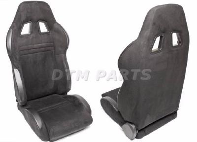 Si�ge baquet rabattable en alcantara noir