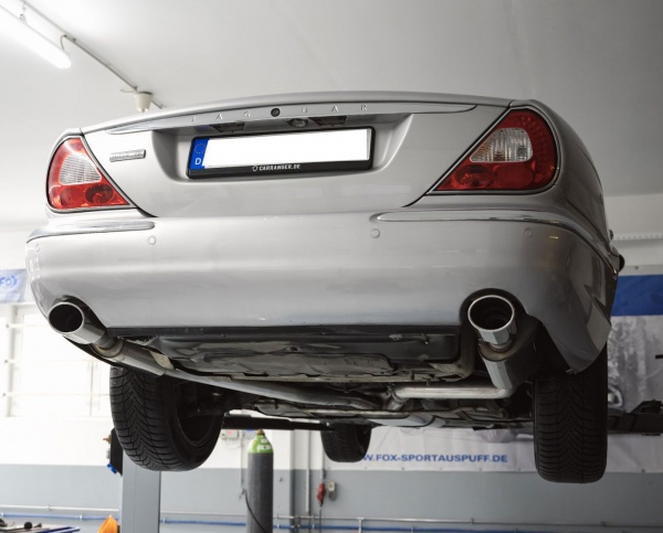 Silencieux arri�re inox - Jaguar XJ X350 3,5l 4,2l