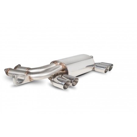Silencieux arrière inox Scorpion - BMW M3 E46