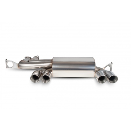 Silencieux arrière inox Scorpion - BMW M3 E46