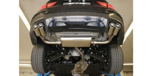 Silencieux d\'�chappement Duplex inox BMW X4 F26 18i 20i 28i 18d 20d 30d