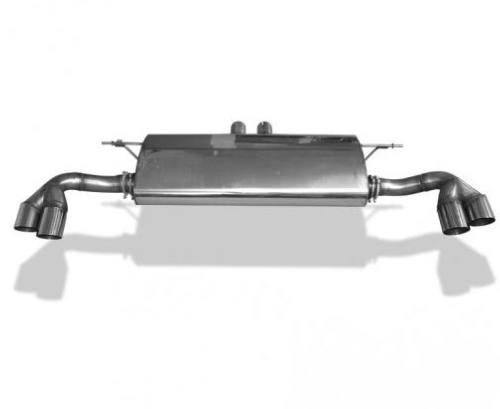 Silencieux d\'�chappement Duplex inox BMW X5 E70 4,8l V8