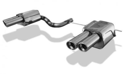 Silencieux d\'échappement Duplex inox Maserati Quattroporte (2003-2012)