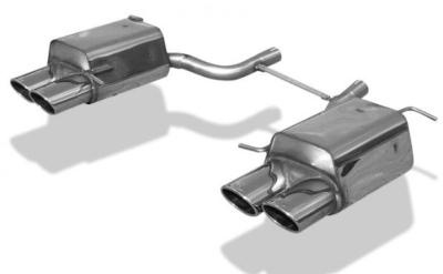 Silencieux d\'�chappement Duplex inox Mercedes SLK R171